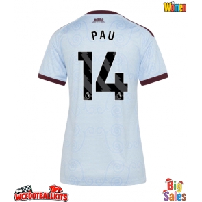 Aston Villa Pau Torres #14 Replica Third Stadium Shirt for Women 2026-27 Short Sleeve